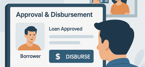 Approval And Disbursement Steps