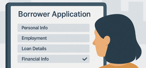 Borrower Application Steps