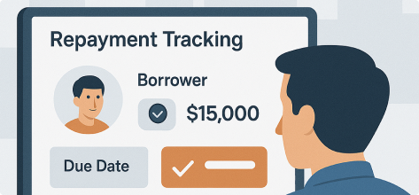 Repayment Tracking Steps